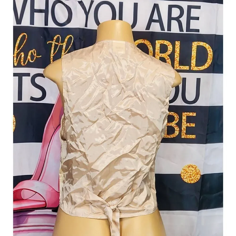 Facets vintage vest